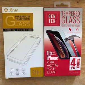 2 Pk Tempered Glass Screen Protectors